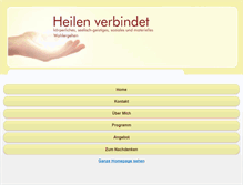 Tablet Screenshot of heilenverbindet.com